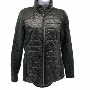 Gerry Black Gray Women’s Quilted Puffer small